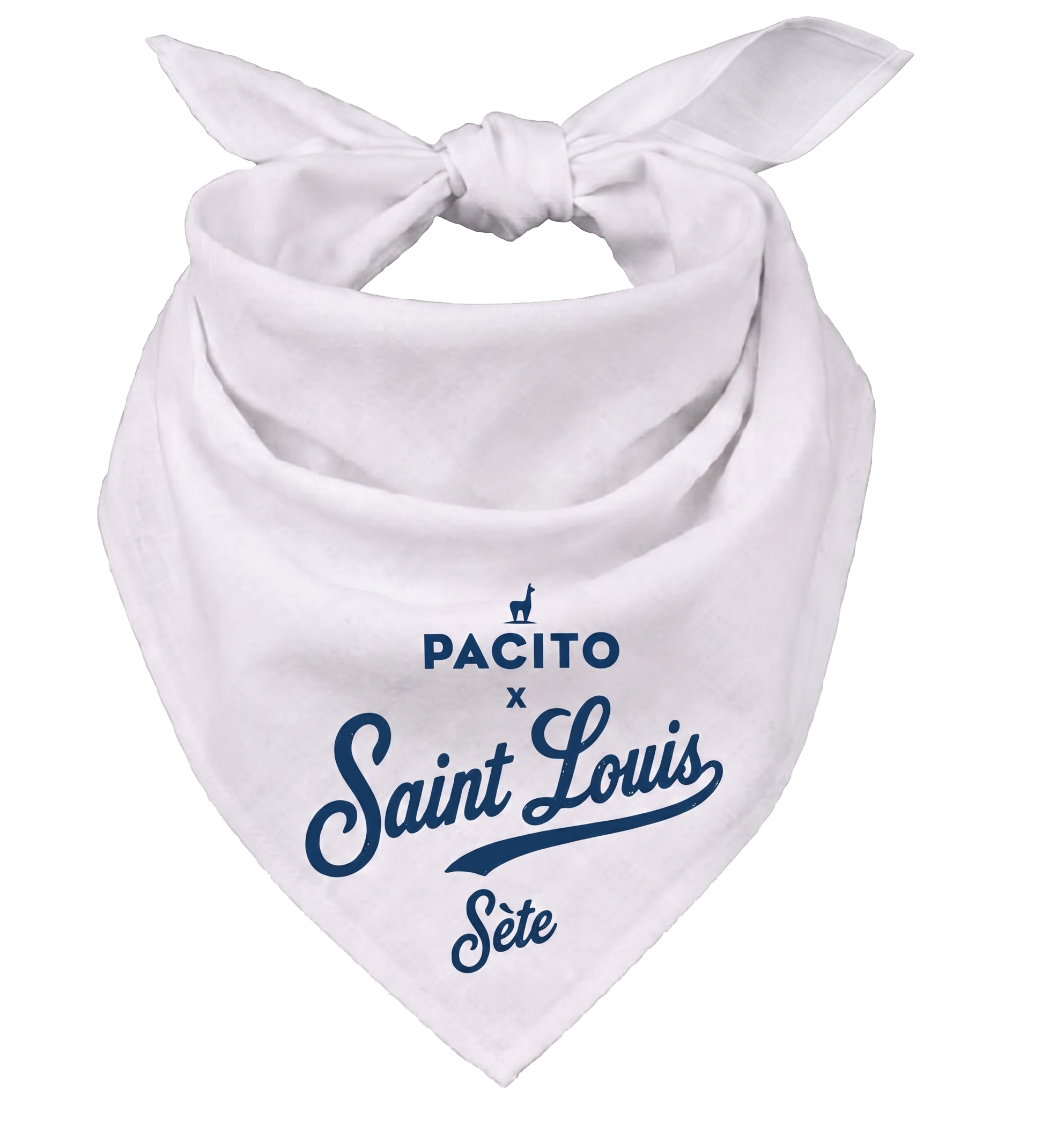 Bandana Saint Louis Blanc "Edition limitée"