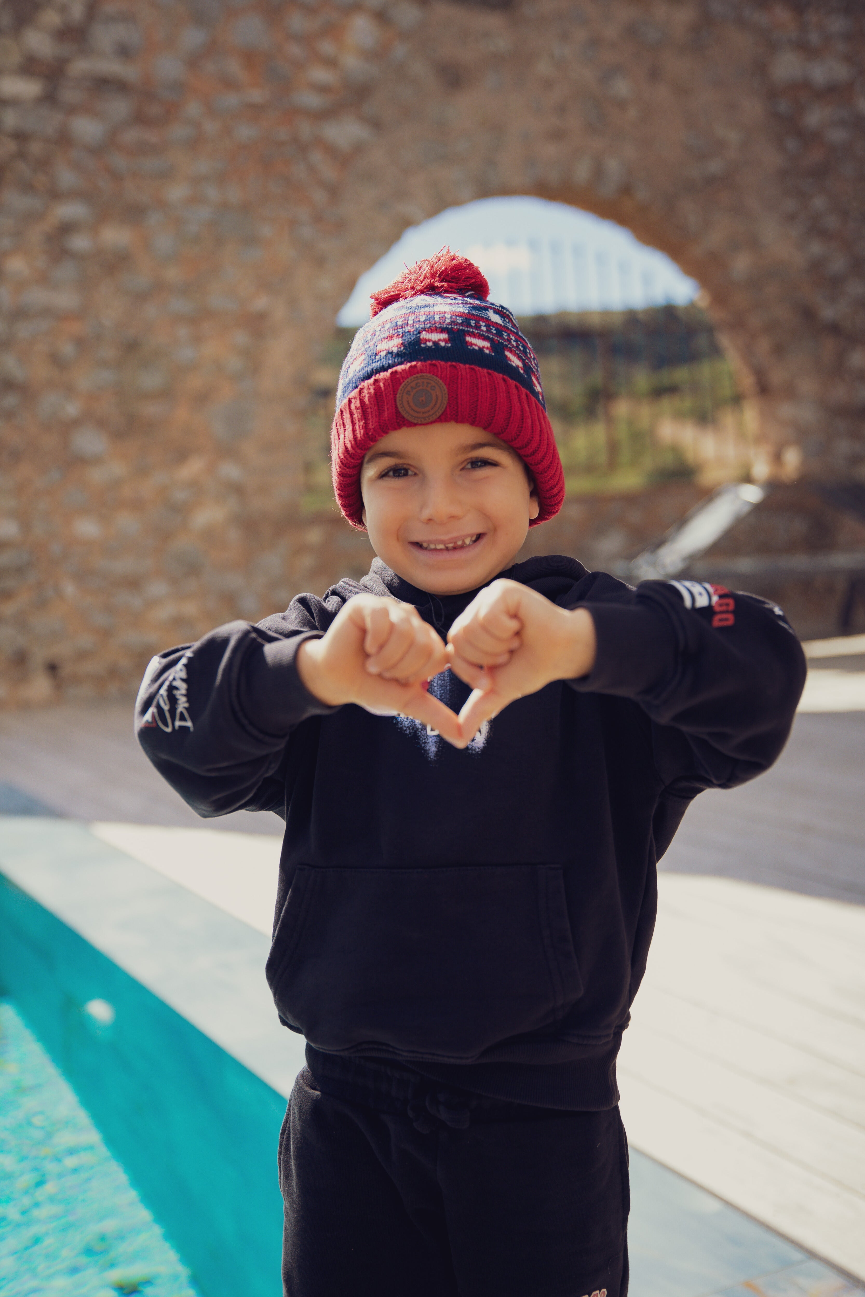 Bonnet - Trineo Kids Rouge