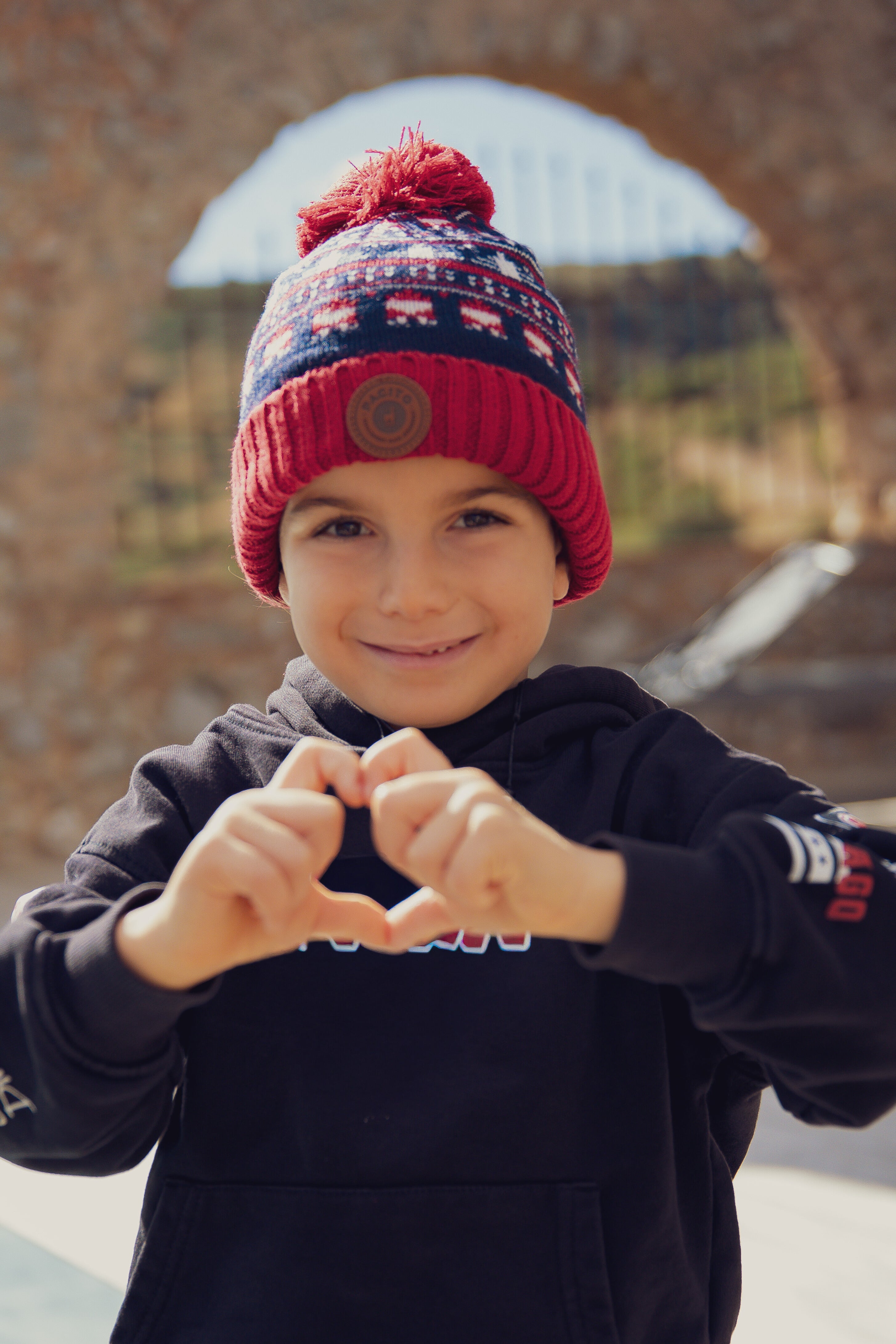 Bonnet - Trineo Kids Rouge